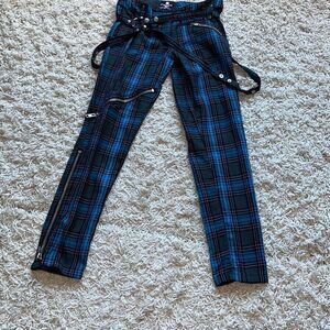 Vintage 90s Y2K Lip Service Punk / Bondage Pants Size Small